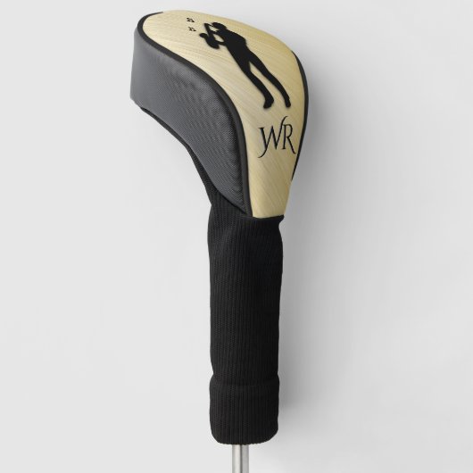 Saxophon Player Monogram Golf Headcover (angewinkelt)