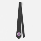 Saxophon Player Musical Notes Jazz Music Krawatte (Vorderseite)