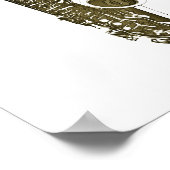 Saxophon Poster (Ecke)