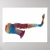 Saxophon Poster (Vorne)