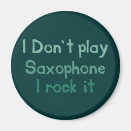 Saxophon Rock It Magnet
