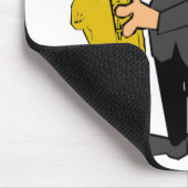 Saxophon Sam Mousepad (Ecke)
