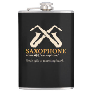 Saxophon - Saxophon - Definition Flachmann
