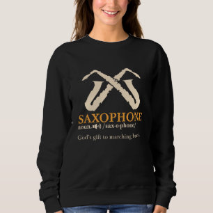 Saxophon - Saxophon - Definition Sweatshirt