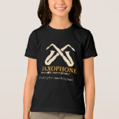 Saxophon - Saxophon - Definition Tri-Blend Shirt (Vorderseite)