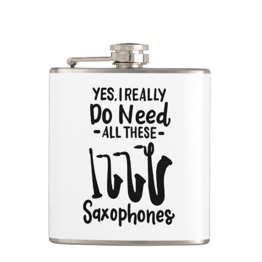 Saxophon - Saxophon - Typen Flachmann (Vorderseite)