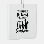 Saxophon - Saxophon - Typen Keramikornament (Rechts)