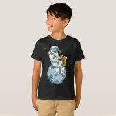 Saxophon Saxophonist gibt Jazzmusik Saxophon T-Shirt (Vorne ganz)