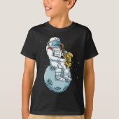 Saxophon Saxophonist gibt Jazzmusik Saxophon T-Shirt (Vorderseite)