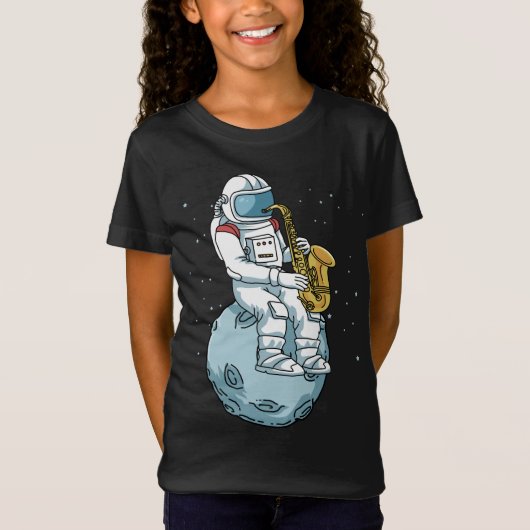 Saxophon Saxophonist gibt Jazzmusik Saxophon T-Shirt (Vorderseite)