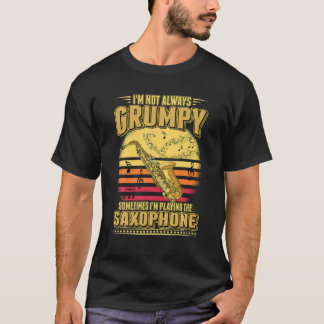 Saxophon Saxophonist Jazz Saxophon T-Shirt