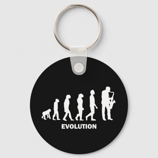 Saxophon Schlüsselanhänger (Vorderseite)