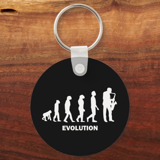 Saxophon Schlüsselanhänger (Vorderseite)