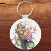 saxophon schlüsselanhänger (Vorderseite)