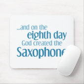 Saxophon-Schöpfung Mousepad (Mit Mouse)
