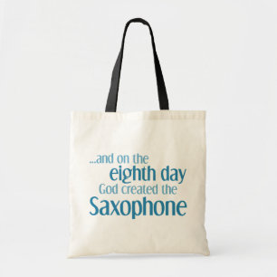 Saxophon-Schöpfung Tragetasche