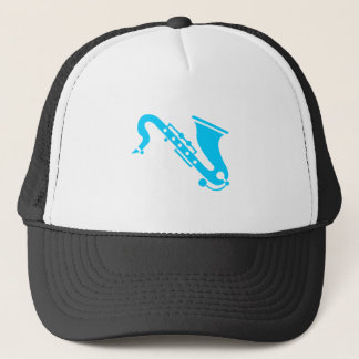 Saxophon - Sky Blue Truckerkappe