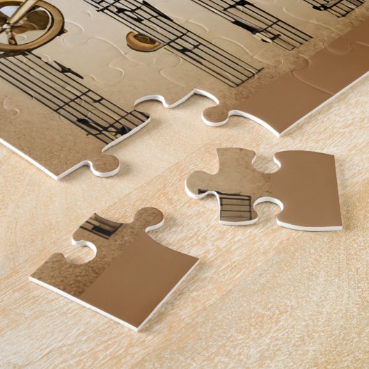 Saxophon, Steampunk-Stil Puzzle (Seite)