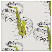 Saxophon Stoff (Nahaufnahme)