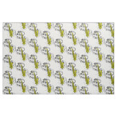 Saxophon Stoff (Fat Quarter (45,7 x 55,9 cm))