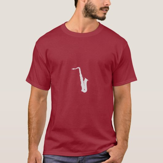 Saxophon T-Shirt (Vorderseite)