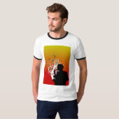 Saxophon T-Shirt (Vorne ganz)