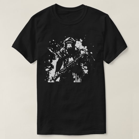 Saxophon T-Shirt (Design vorne)
