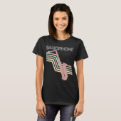 Saxophon T-Shirt (Vorne ganz)