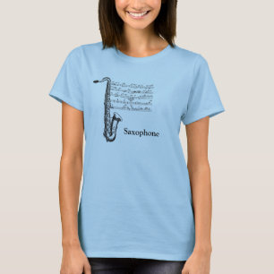 Saxophon T-Shirt
