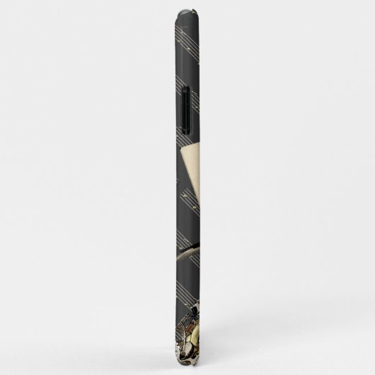 Saxophon u. Klavier-Musik Case-Mate iPhone Hülle (Hinten/Rechts)