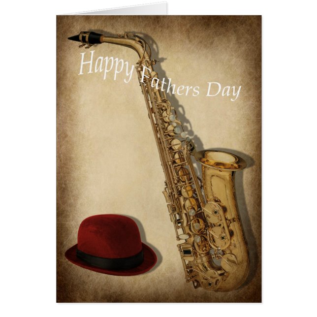 Saxophon und Hut (Vorne)