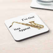 Saxophon Untersetzer (Linke Seite)