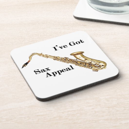 Saxophon Untersetzer (Linke Seite)