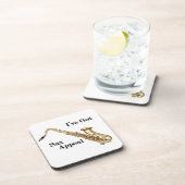 Saxophon Untersetzer (Rechte Seite)