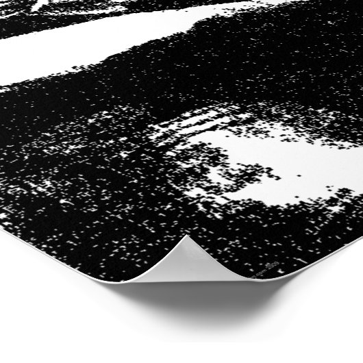 Saxophon wapcn poster (Ecke)