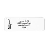 Saxophon "Zeichnend" (Vorne)