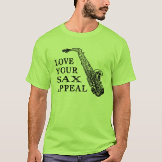 Saxophonberufung T-Shirt (Vorderseite)