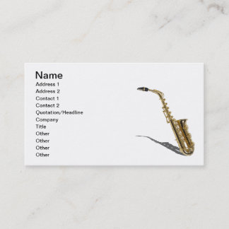 Saxophone020511, Name, Adresse 1, Adresse 2, Co… Visitenkarte
