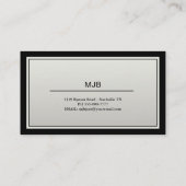 Saxophone-beruflicher Musiker Visitenkarte (Rückseite)