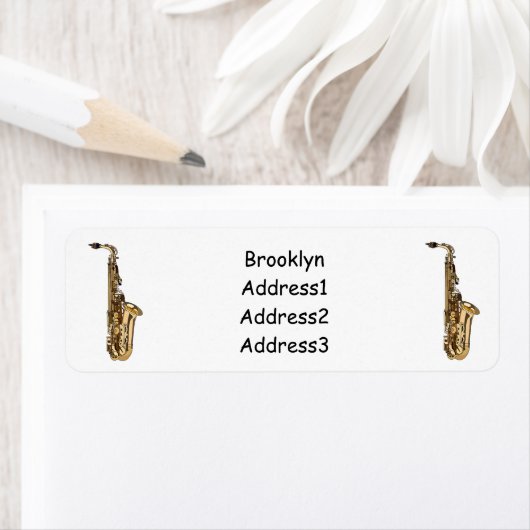 Saxophone Cartoon Illustration (Insitu)