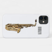 Saxophone Cartoon Illustration Case-Mate iPhone Hülle (Rückseite (Horizontal))