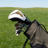 Saxophone Cartoon Illustration Golf Headcover (In SItu)