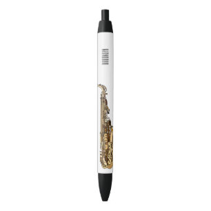 Saxophone Cartoon Illustration Kugelschreiber
