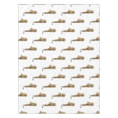 Saxophone Cartoon Illustration Tischdecke (Vorderseite)