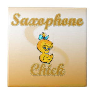 Saxophone Chick Fliese