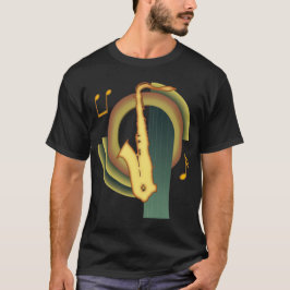 Saxophone-Deko T-Shirt