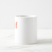 Saxophone Evolution Retro Saxophonist Kaffeetasse (Mittel)