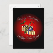 Saxophone ~ Geschenke Frohe Weihnachten & Glück Ne (Vorne/Hinten)