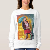 Saxophone Girl - Bold Notes Wild Heart Sweatshirt (Vorderseite)