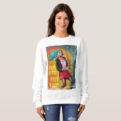 Saxophone Girl - Bold Notes Wild Heart Sweatshirt (Vorne ganz)